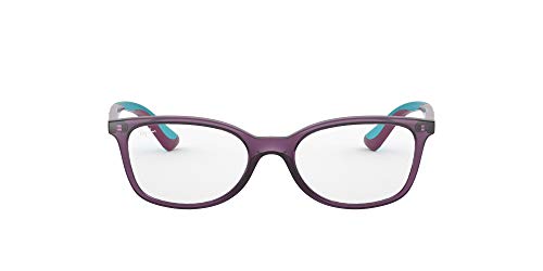 Ray-Ban JUNIOR 0RY1586 Monturas de Gafas, Transparente Violet, 49 Unisex