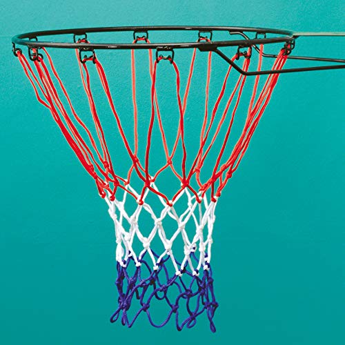 Red de Baloncesto Sure Shot, Color Blanco y Azul, Talla única