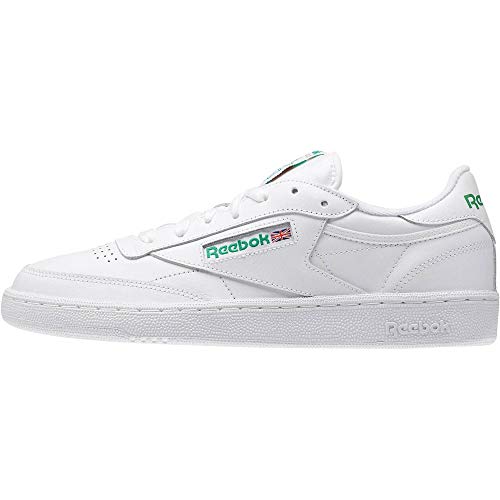 Reebok Club C 85, Zapatillas Hombre, Blanco INT White Green, 36.5 EU