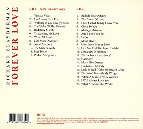 Richard Clayderman - Forever Love (2 CDs)
