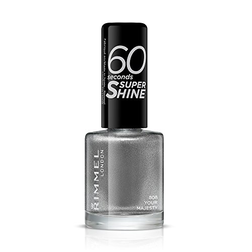 Rimmel London 60 segundos de Super Shine Nail Polish, Su Majestad - 8 ml