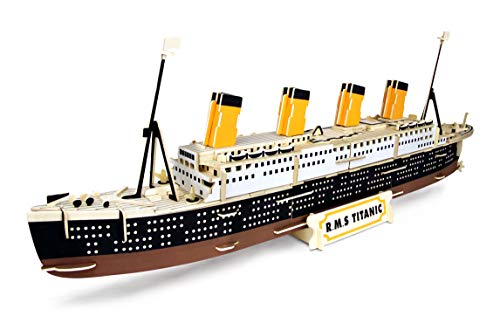 R.M.S. Titanic QUAY de artesanía en Madera Kit de construcción FSC