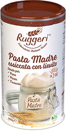 Ruggeri - Levadura de Masa Madre Seca (200g) - Activa | Ideal para Levadura Corta y Larga