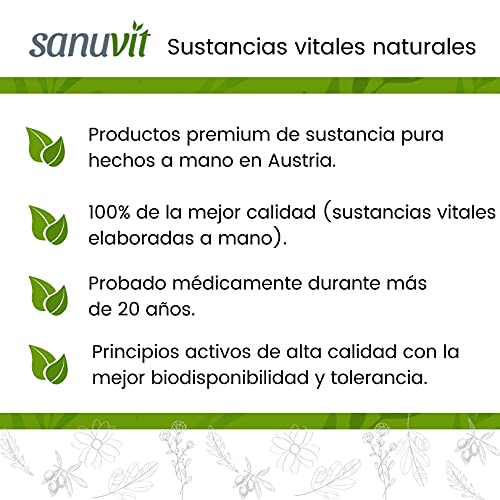 Sanuvit® - Polvo NAC | 150 g por bolsa | Suministro de 6 meses | N-acetil-L-cisteína | Alta biodisponibilidad y tolerancia | Vegano