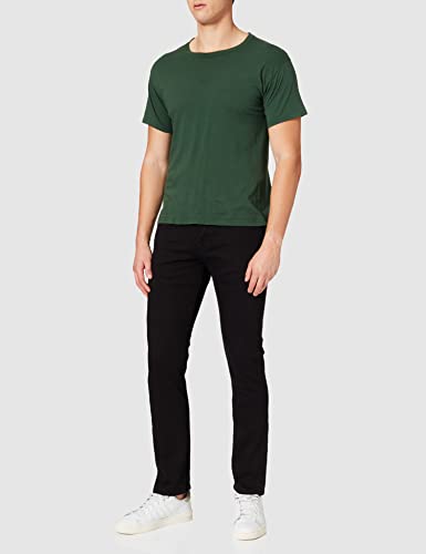Scotch & Soda Ralston Essentials-Regular Slim Fit-Algodón orgánico Jeans, Stay Black 1362, 34W x 36L para Hombre
