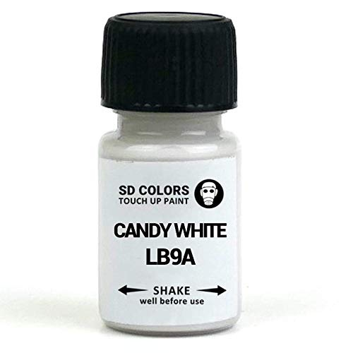 SD COLORS CANDY WHITE LB9A B9A B4 - Pintura para retocar (8 ml), color blanco