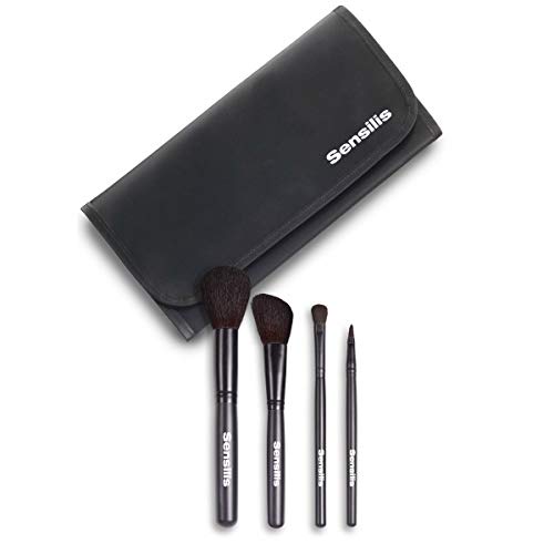 Sensilis Manta de brochas de maquillaje profesional