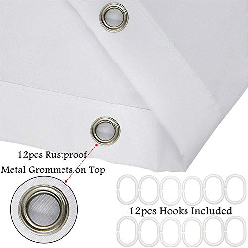 shenglan Cortinas De Ducha Fiore Di Un Edificio Paesaggio Tenda Della Doccia Da Bagno Mare Singola Stampa Poliestere Impermeabile per Il Decor 180X200Cm-12_Los 90 * 180Cm
