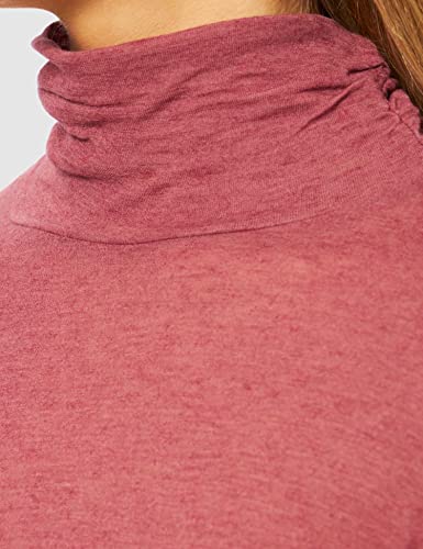 Sisley Turtle Neck SW. L/S 3XY4L2100 Jersey, Roan Rouge 20h, XS para Mujer