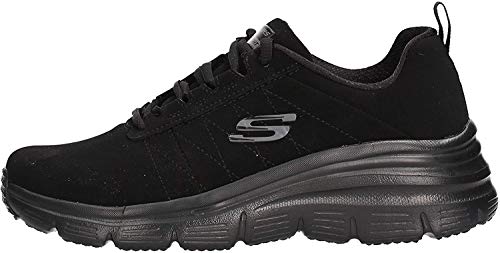 Skechers Fashion Fit-Bold Boundaries - Zapatillas deportivas para mujer Negro Size: 40 EU