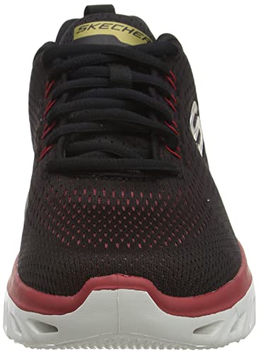 Skechers Glide-Step Sport Wave Heat, Zapatillas Hombre, Black, 44 EU