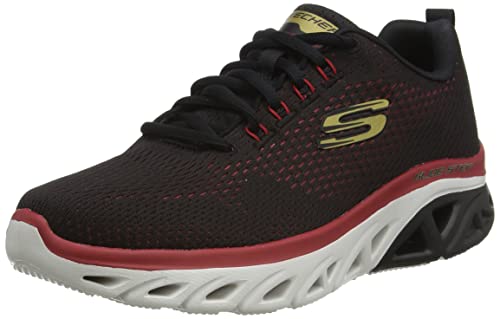 Skechers Glide-Step Sport Wave Heat, Zapatillas Hombre, Black, 44 EU