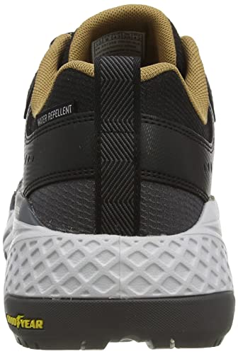 Skechers Glide-Step Trail Oxen, Zapatillas Hombre, Black, 43 EU
