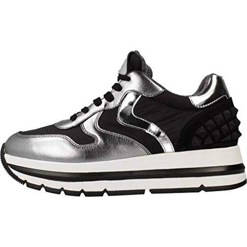 Sneaker VOILE BLANCHE Maran Studs Argento/Nero Taglia 39 - Colore Nero/Argento