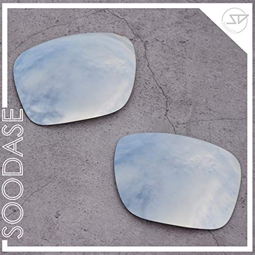 SOODASE Para Oakley Holbrook Gafas de sol Negro/Dorado/Plata Lentes de repuesto polarizadas