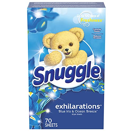 Sun Snuggle Exhilarations - Toallitas suavizantes de telas para secadora