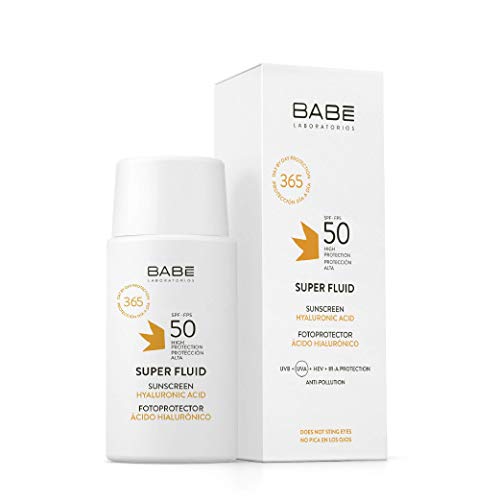 Super Fluid Fotoprotector SPF 50| Fotoprotector Solar | Resistente Al Agua | Todo tipo de piel | Fotoenvejecimiento | Protección Daño Solar | 50ml