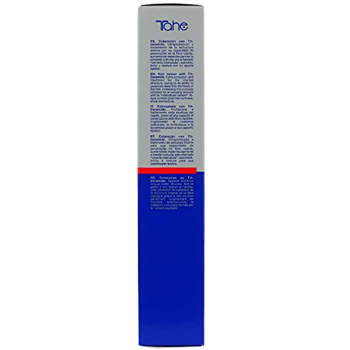 Tahe Natural Colour Tinte Natural Colour Tinte de pelo/Tinte de Cabello Profesional/Coloración capilar/Coloración Cabello, Azul Intenso, 100 ml