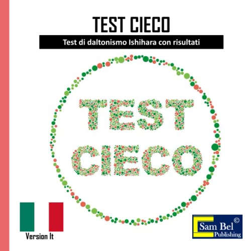 TEST CIECO: Test di daltonismo Ishihara con risultati