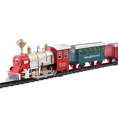 The Christmas Workshop Tren navideño de Entrega exprés de Papá Noel de Lujo | Sonidos y luz realistas Multicolor