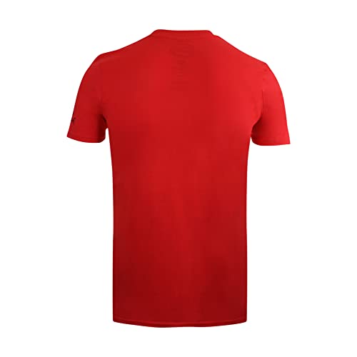 The Simpsons Duff Beer T-Shirt, Rosso, XL para Hombre