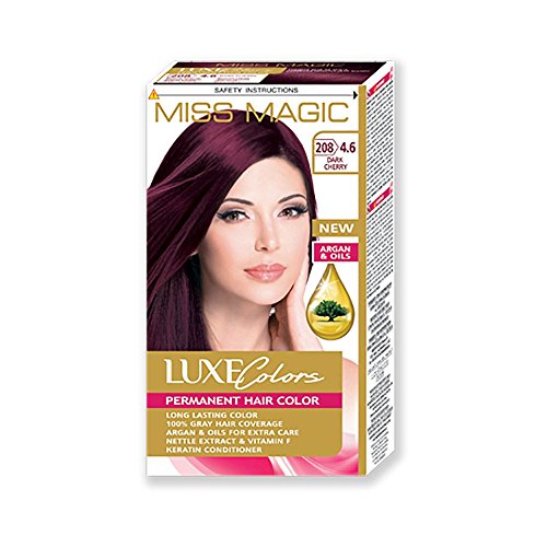 Tinta para pelo Miss Magic Tinte Rojo Cereza Oscuro Hair Colour con Argan