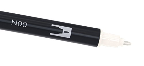 Tombow - ABT Dual Brush | Rotulador Acuarelable de Doble Punta para Dibujos Profesional, Lettering, Manga, Bocetos y Acuarela - Mazclador N00