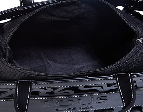 TOUS Shopping XL. Amaya K Shock Beige, M Negro para Mujer, One Size