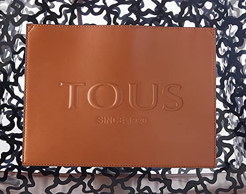 TOUS Trans-MARRÓN, Shopping XL. Amaya Vinyl Mujer, One Size