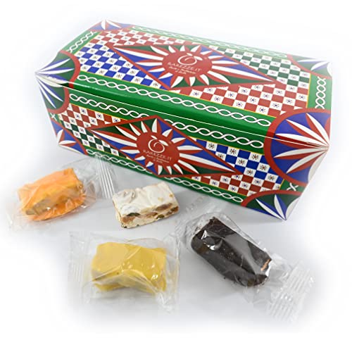 Turrones sicilianos blandos artesanos de gustos surtidos (gr.400). RAREZZE: productos típicos, cannoli, pasta de almendra, cassate, de pastelería artesanal siciliana