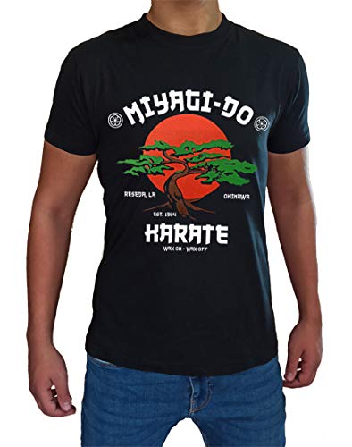 UZ Design Camiseta Miyagi Do Karate Kid Hombre Niño Fan Art Cobra Kai Peliculas 80, Niño 9-11 Años