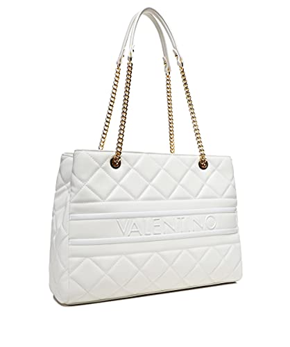 Valentino Bags Mujeres bolso de mano acolchado ada White One Size