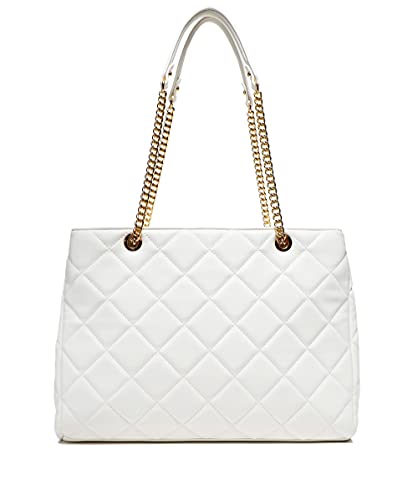 Valentino Bags Mujeres bolso de mano acolchado ada White One Size