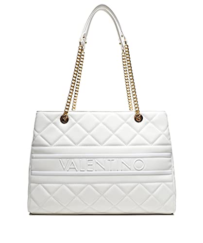 Valentino Bags Mujeres bolso de mano acolchado ada White One Size