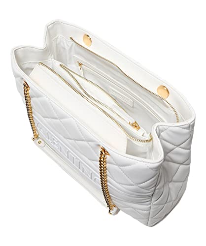 Valentino Bags Mujeres bolso de mano acolchado ada White One Size