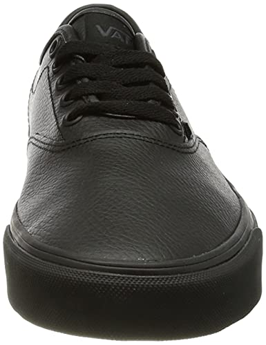Vans Doheny Decon Suede, Zapatillas Hombre, Tumble Leather Black Black Black, 44 EU