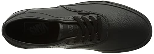 Vans Doheny Decon Suede, Zapatillas Hombre, Tumble Leather Black Black Black, 44 EU