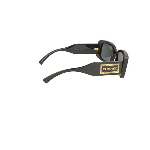 Versace 0VE4377 Gafas, Black/Grey, 52/19/140 Eyewear
