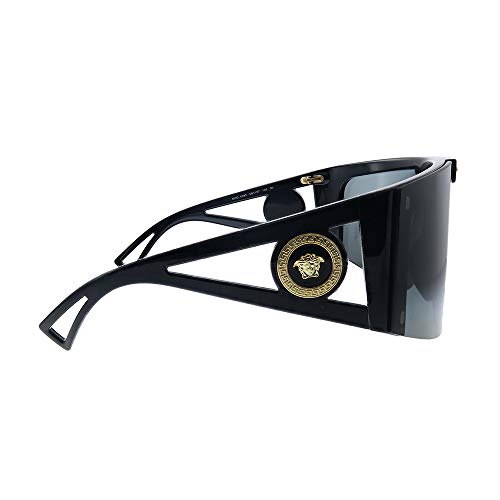 Versace Gafas de Sol MEDUSA ICON VE 4393 Black/Grey Pink Shaded Lens 46/14/120 mujer