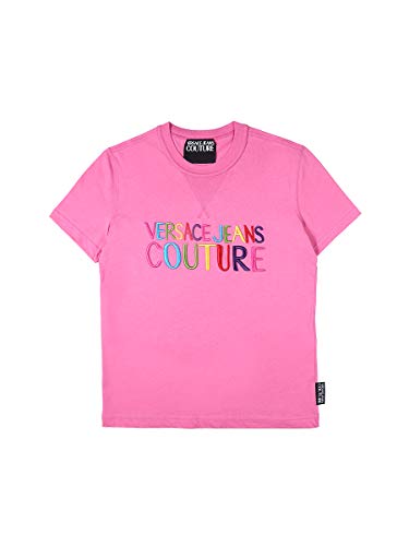 VERSACE JEANS COUTURE Mujer Camiseta Rosa XS