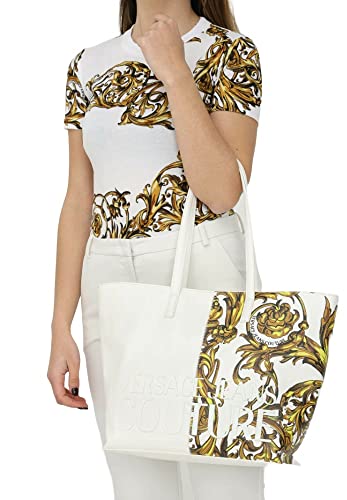 VERSACE JEANS Versace Jeans - Bolso de mujer para la compra, 72VA4B46ZS082, blanco