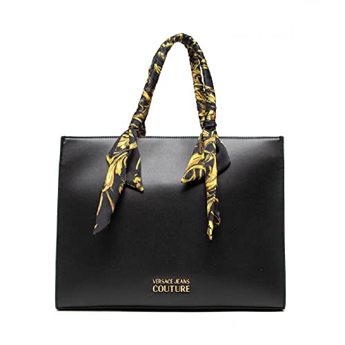 VERSACE JEANS Versace Jeans - Bolso de mujer para la compra, 72VA4BA1ZS059, Negro