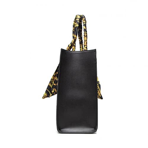 VERSACE JEANS Versace Jeans - Bolso de mujer para la compra, 72VA4BA1ZS059, Negro
