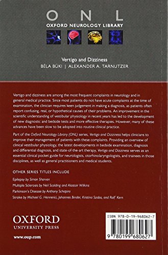 Vertigo and Dizziness (Oxford Neurology Library)