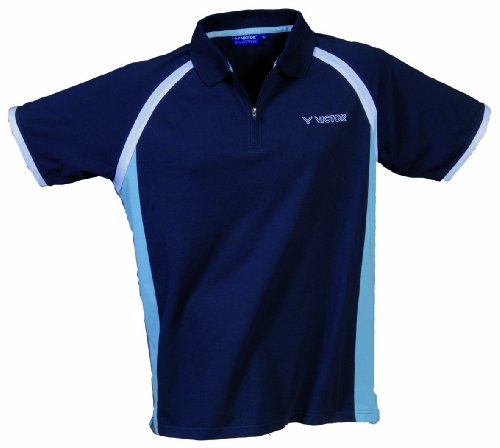 Victor International Team 09 – Polo, Color Azul/Azul Claro – Niños, Archivo, Hombre, Color - Azul/Azul Claro, tamaño 164