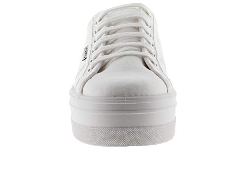 victoria Plataforma VICTORIA Basket Barcelona Lona 109200-WOMEN para Mujer Blanco 37