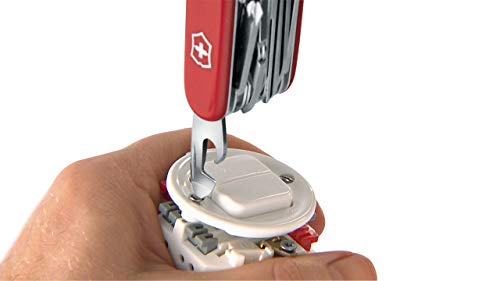 Victorinox Navaja de Oficial Fisherman, color Rojo