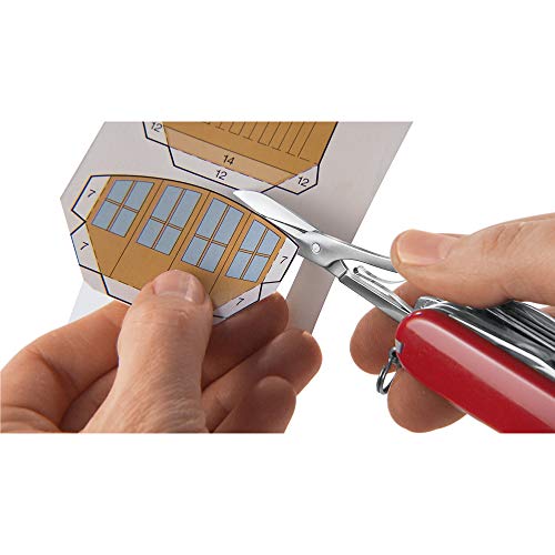 Victorinox Swisscard Lite, color Rojo Transparente en Blíster, Led Blanco