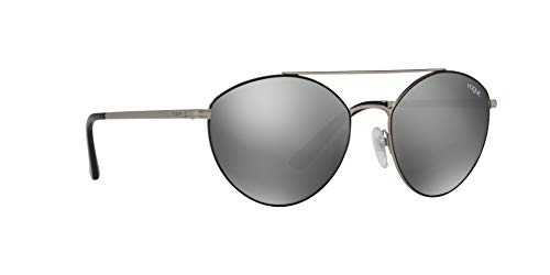 Vogue 0Vo4023S Gafas de Sol, Matte Black/Silver, 56 para Mujer