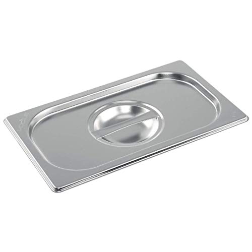 Vogue K972 alimentos de almacenamiento, acero inoxidable, GN tapa, 1/4